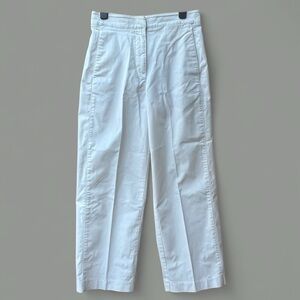 The Group Babaton bright white chino ankle pants